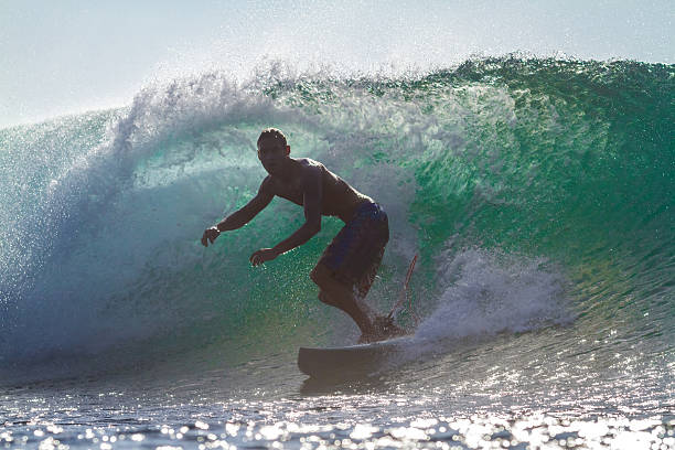 istock Surfing a Wave. Bali Island. Indonesia. 498078273