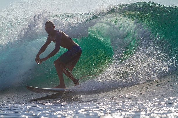 istock Surfing a Wave. Bali Island. Indonesia. 498078285