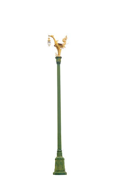 istock Pole of lamp in Thanon Utthayan road 498079091