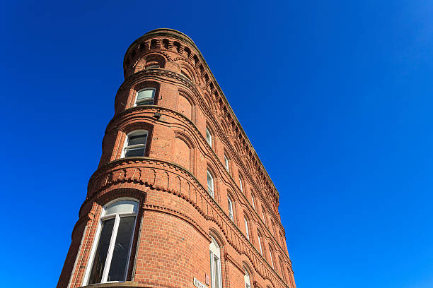 istock Victorian brick offices in Leeds 498086375