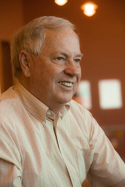 istock Portrait of a senior man smiling 498086609