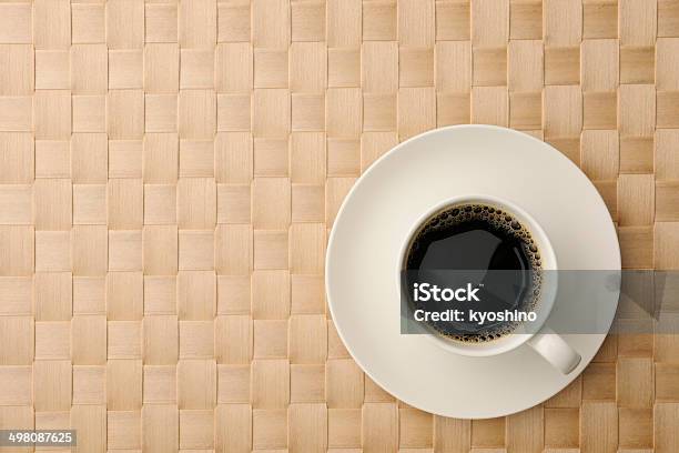 オーバーヘッドショットをコーヒーをマットに最適 - ランチョンマットのストックフォトや画像を多数ご用意 - ランチョンマット, 朝食, ます目
