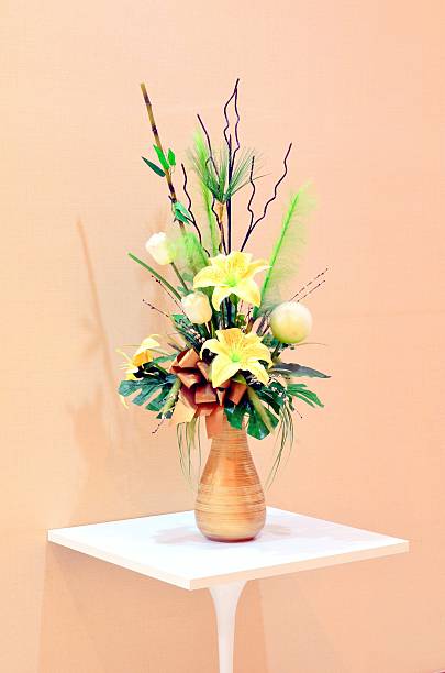 istock Decoration fake flowers. 498088876