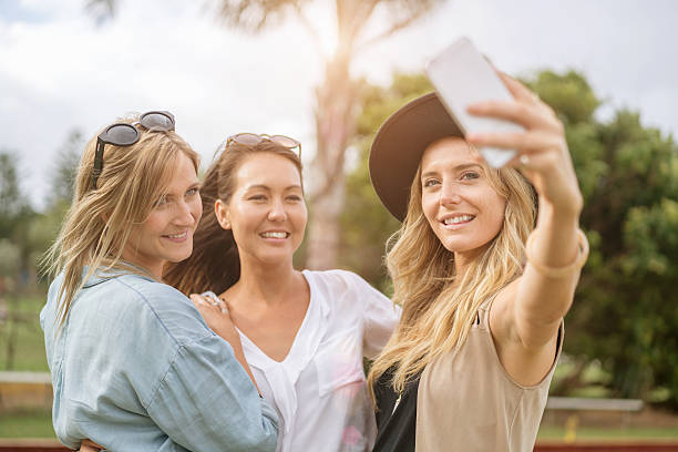 istock Australian Young Women Taking Selfies 498090614