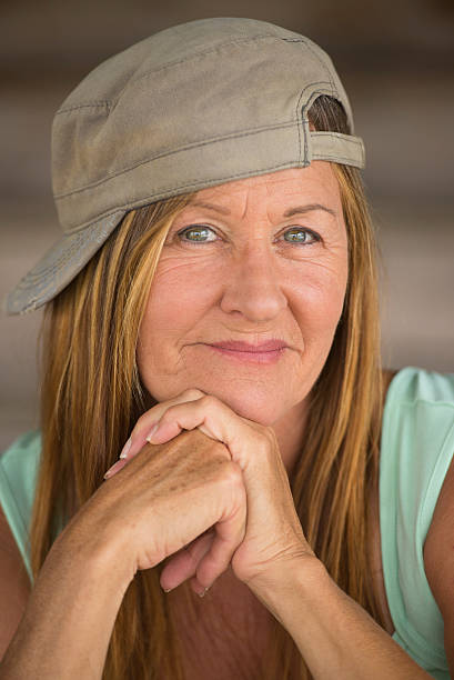 istock Confident active mature woman sporty cap 498095464