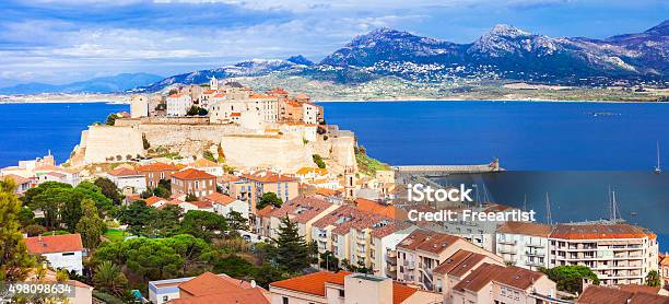 Beautiful Calvi Corsica Islandfrance Stock Photo - Download Image Now - Calvi, Corsica, 2015