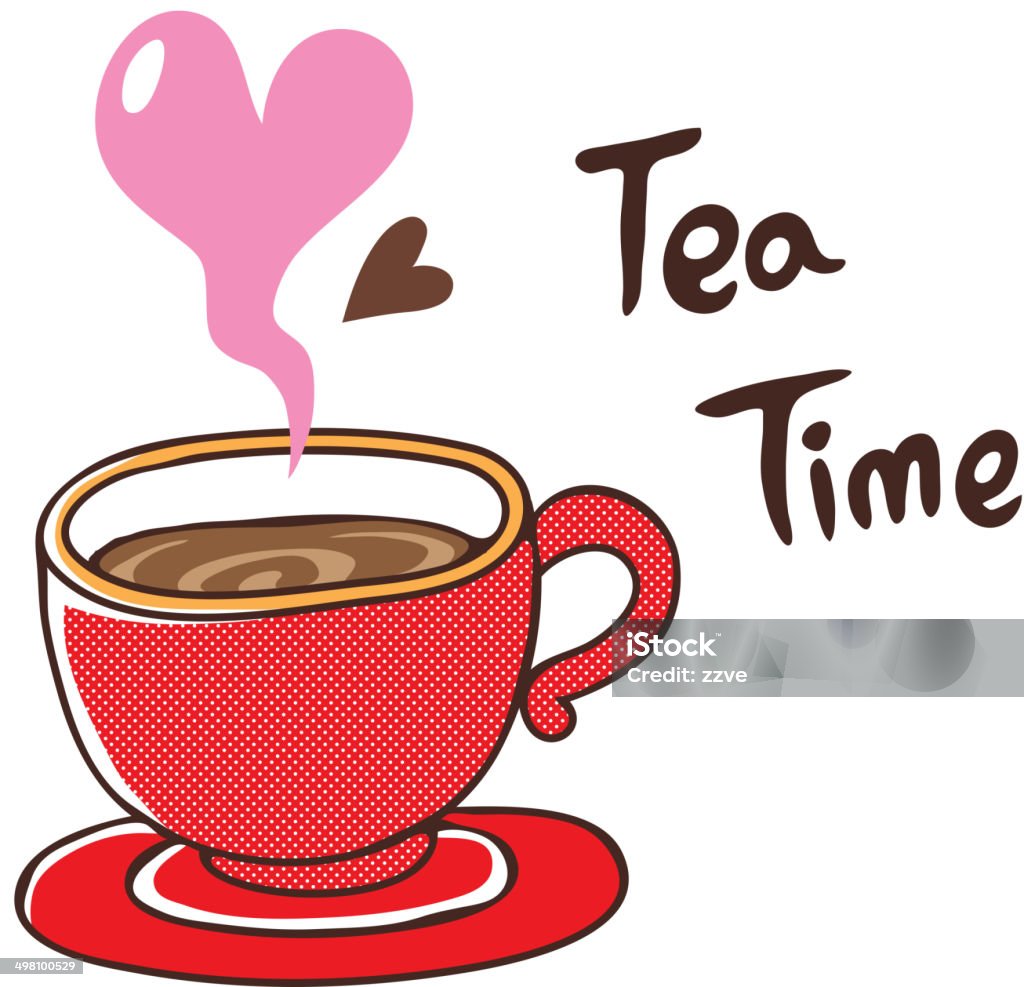 The view of coffee Afternoon Tea stock vector