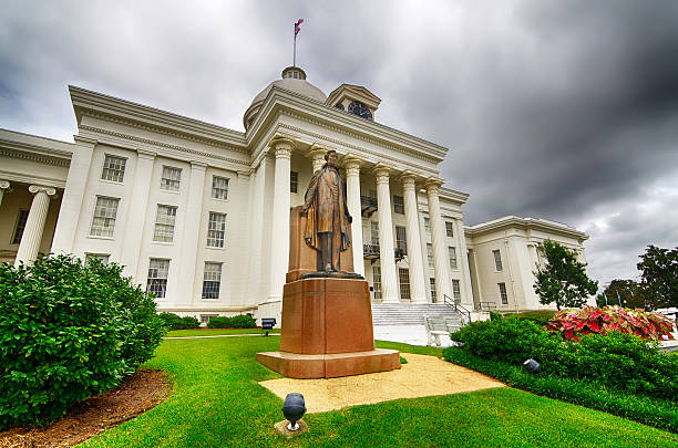 istock View of state capitol in Montgomery, Alabama 498100679