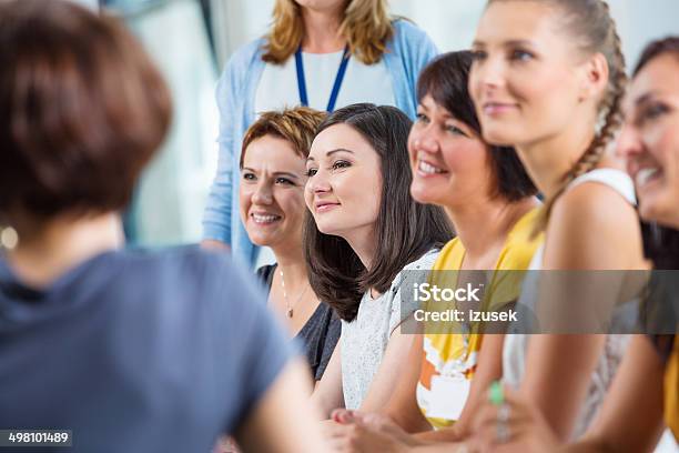 Seminar For Women Stock Photo - Download Image Now - 30-39 Years, Adult, Adult Student