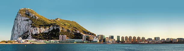 Day view of Gibraltar stock photo