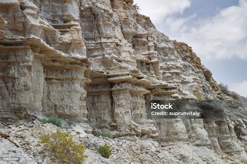 Mar Morto cliffs - Foto stock royalty-free di Acqua