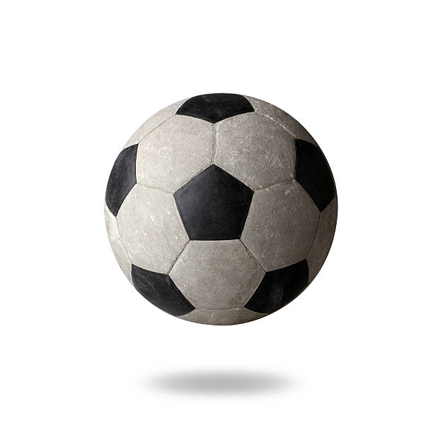 istock Old football the sporting goods isolated 498105153
