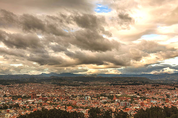 istock Aerial View Of Cuenca City, Ecuador 498111532
