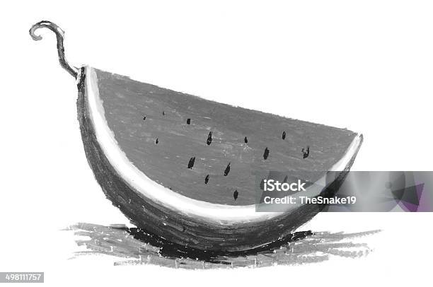 Wassermelone Stock Vektor Art und mehr Bilder von Abnehmen - Abnehmen, Abstrakt, Bleistiftzeichnung