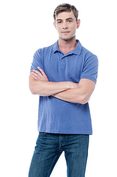 istock Smart young man with crossed arms 498114111