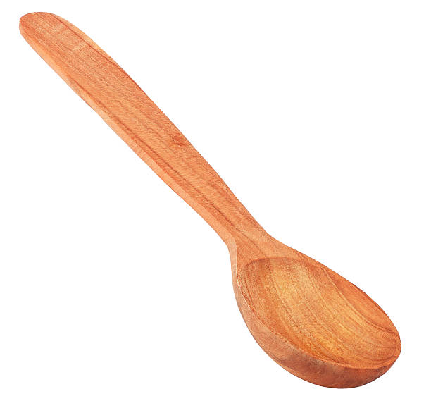 istock Wooden spoon isolated on white 498114178