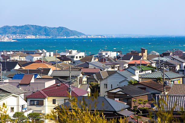 istock Landscape view of Kamakura town 498115423
