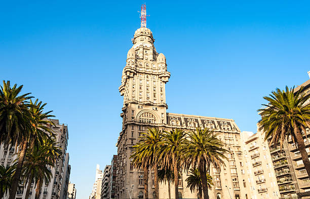 istock Salvo Palace, Independence Square, a national icon, Montevideo, Uruguay 498115615
