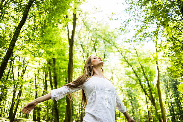 istock Free Happy Woman Enjoying Nature. 498116737
