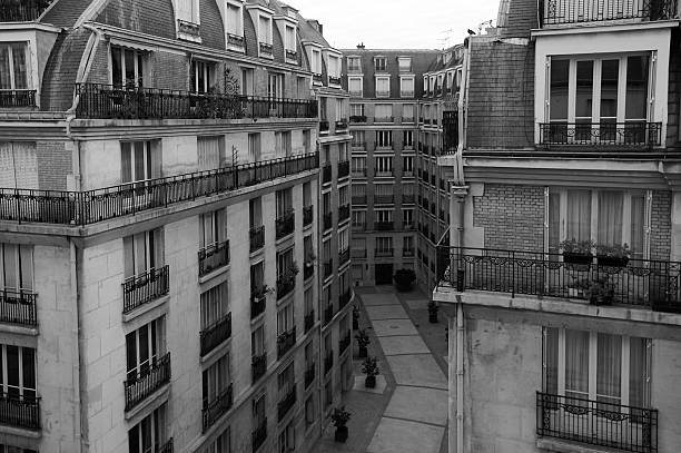 istock Old buildings on an empty street 498116896