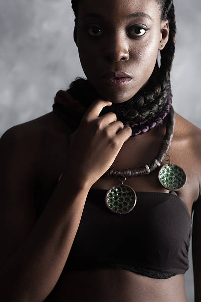 istock confident calm black woman with long braids 498117754