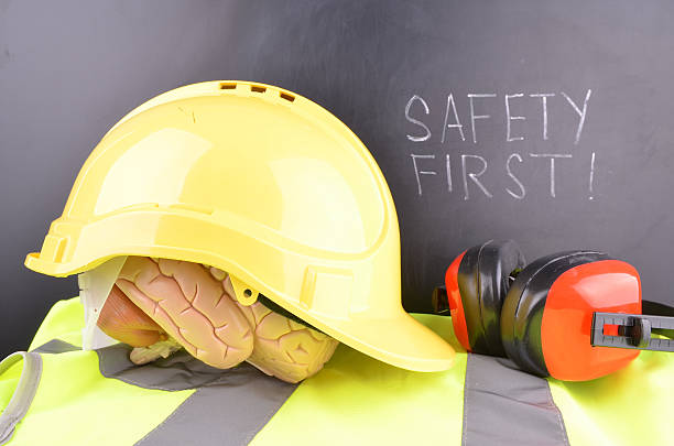 istock Safety First and Work place safety concept 498119070