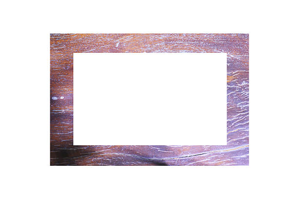 istock decorative frame of wooden texture 498120934