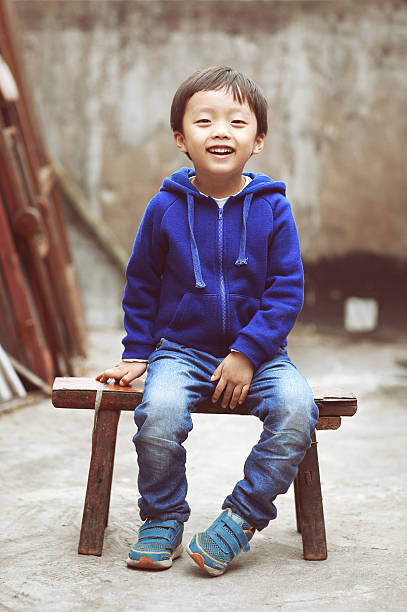 Cute asia children
