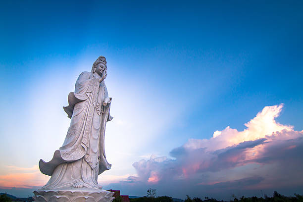 guan yin - guan yin imagens e fotografias de stock