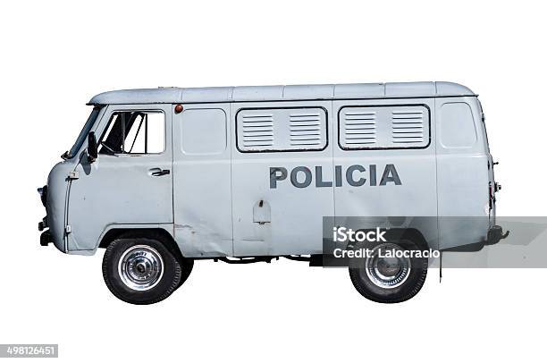 De Policía Foto de stock y más banco de imágenes de Cuerpo de policía - Cuerpo de policía, Furgoneta, Agente de tráfico