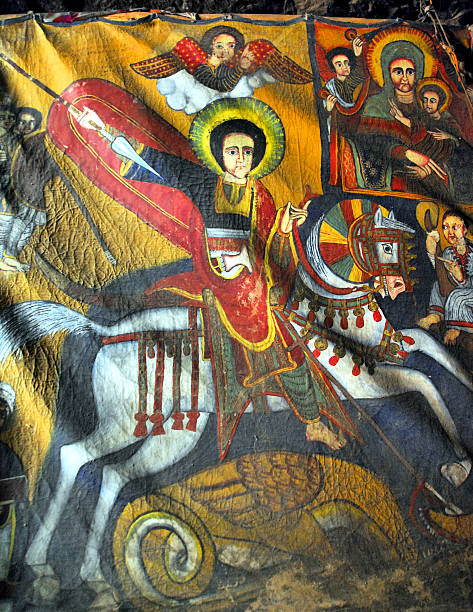 istock Saint George and the dragon 498127249