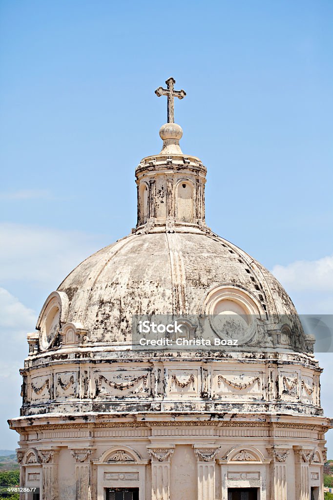 Kopuła w Członek kościoła Iglesia de la Merced - Zbiór zdjęć royalty-free (Architektura)