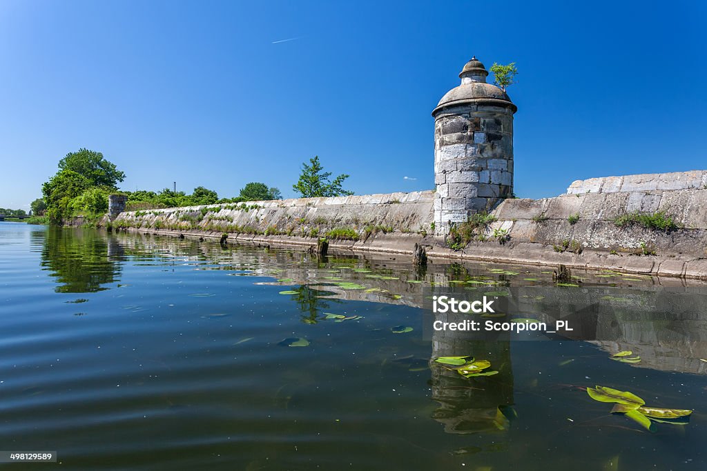 역사적인 canal 있는 수문 in 그단스크 - 로열티 프리 기념물 스톡 사진