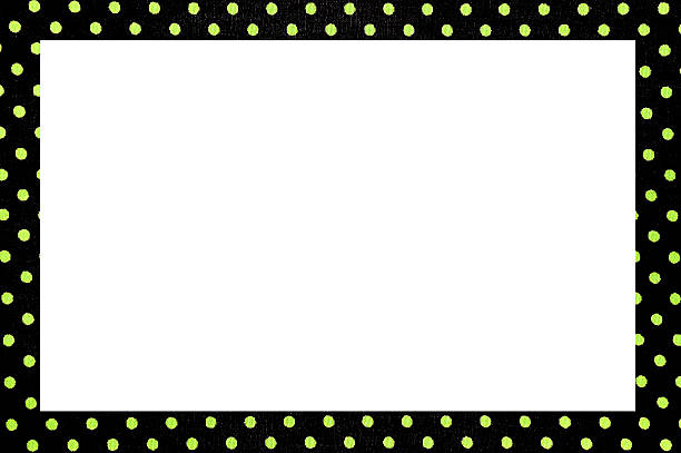 vert et noir à pois image - polka dot audio photos et images de collection