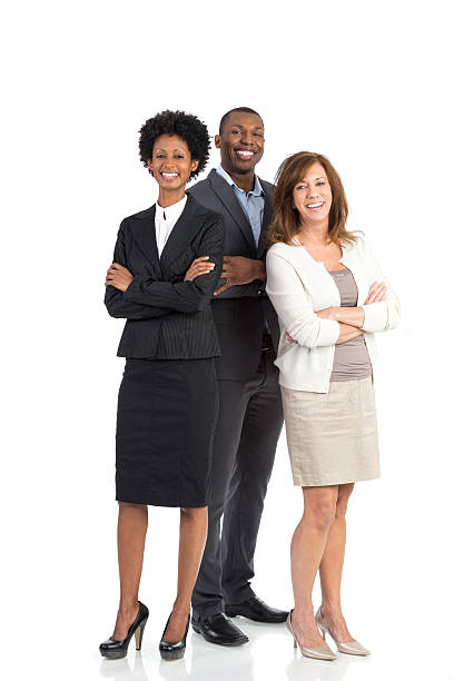 Business Team Business Team three people stock pictures, royalty-free photos & images