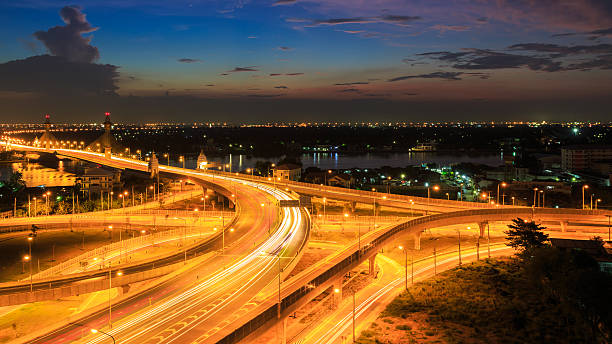istock Bangkok Expressway and Highway top view, Thailand 498140092