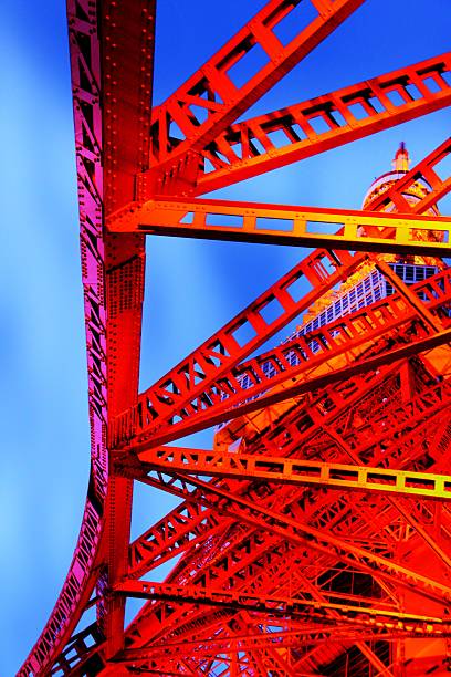 istock Blue Sky and Tokyo tower,Tokyo JAPAN 498144380