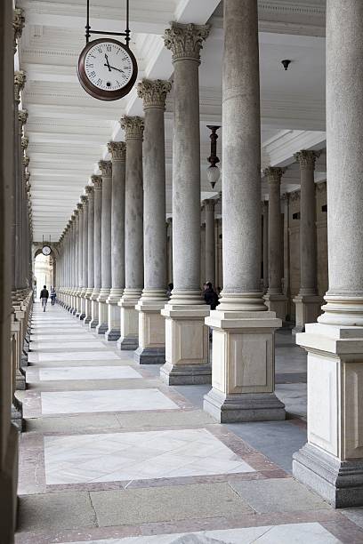 istock Old pavilion in Karlovy Vary in Czech Republic 498149612