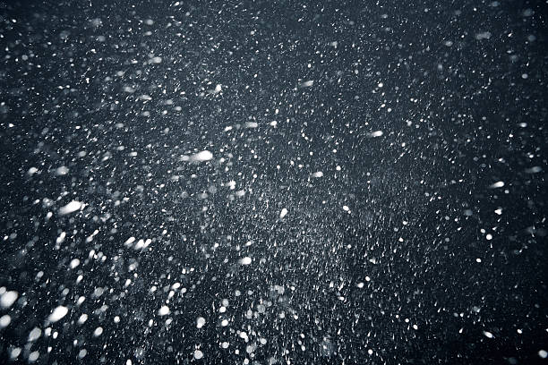 Snowstorm stock photo