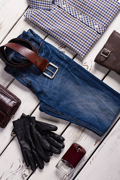 istock Store of branded clothing. 498152522
