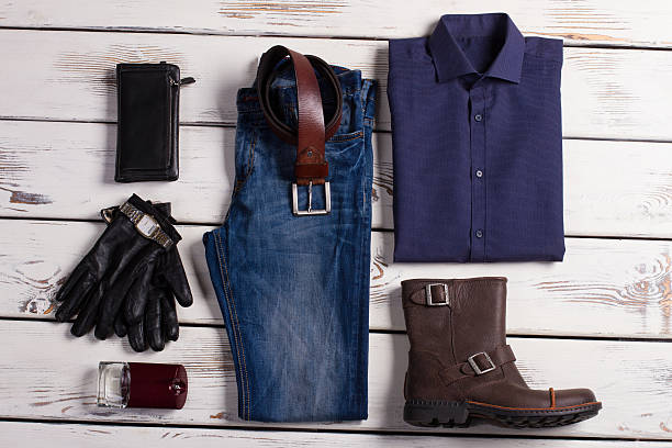 istock Beautiful set of business clothes. 498152688