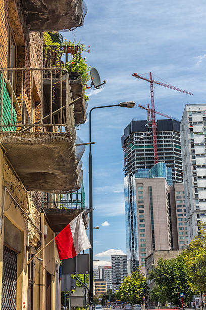 istock New and old Warsaw, Poland 498153234