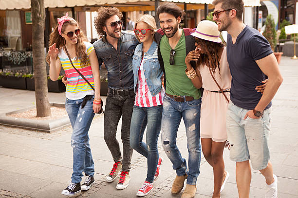 istock Friends having fun outdoors. 498168749