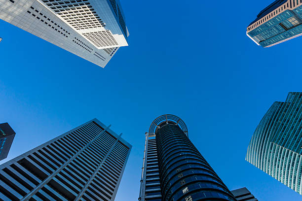 istock Singapore Central Business District Office Tower Skyscrapers 498168757