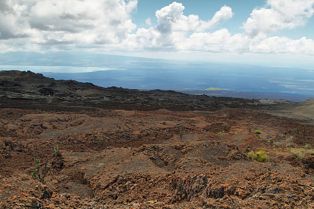 istock Volcanic landscape, Sierra Negra, Galapagos. 498171435