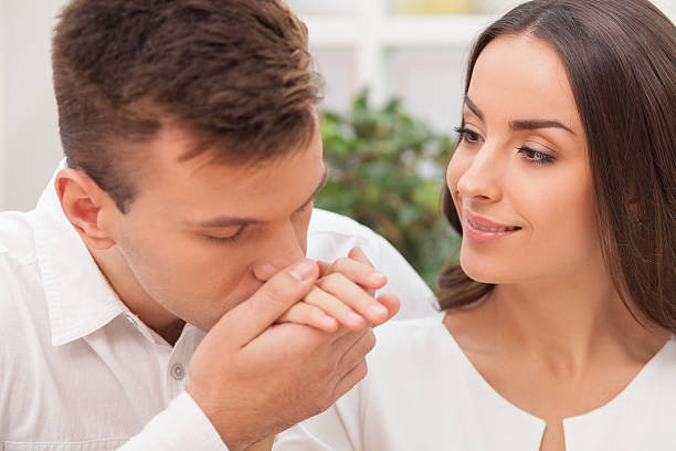 istock Pretty young lovers are spending time together 498171512