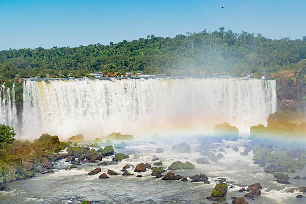 istock Aerial View of Iguazu Waterfalls 498175652