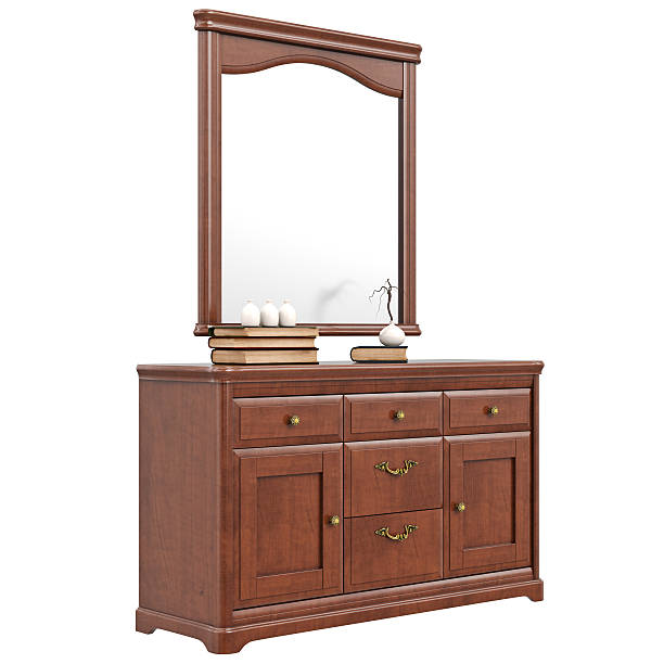 istock Classic dresser with mirror 498185692