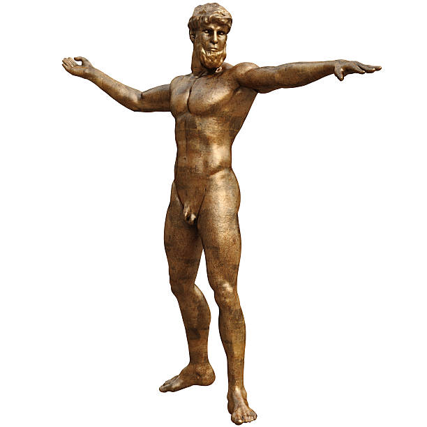 istock Statue of man with arms outstretched 498187418