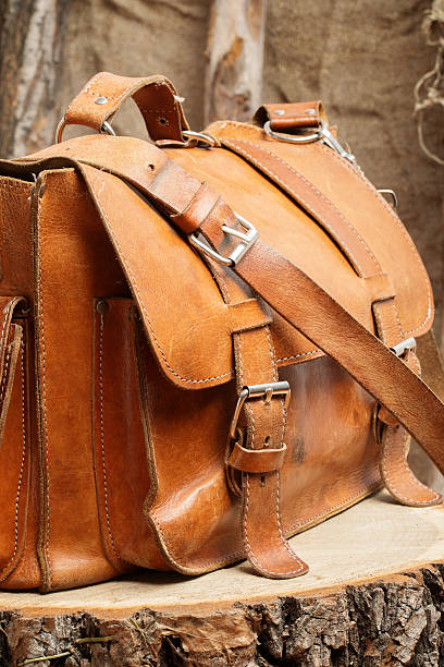 istock Bag on wooden background 498187852